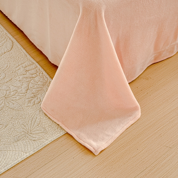 91家纺网 家纺一手货源 找家纺 瑞钰 2025新款韩版花边牛奶绒四件套 少女心事