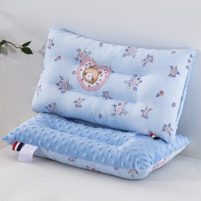 91家纺网 家纺一手货源 找家纺 （总）云眠枕芯 2025新款水洗棉儿童豆豆枕枕头枕芯