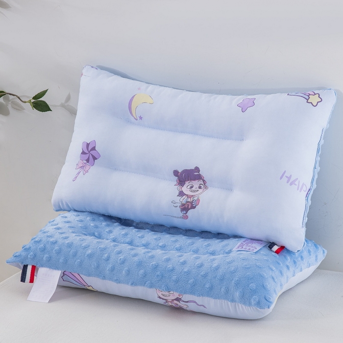 91家纺网 家纺一手货源 找家纺 （总）云眠枕芯 2025新款水洗棉儿童豆豆枕枕头枕芯