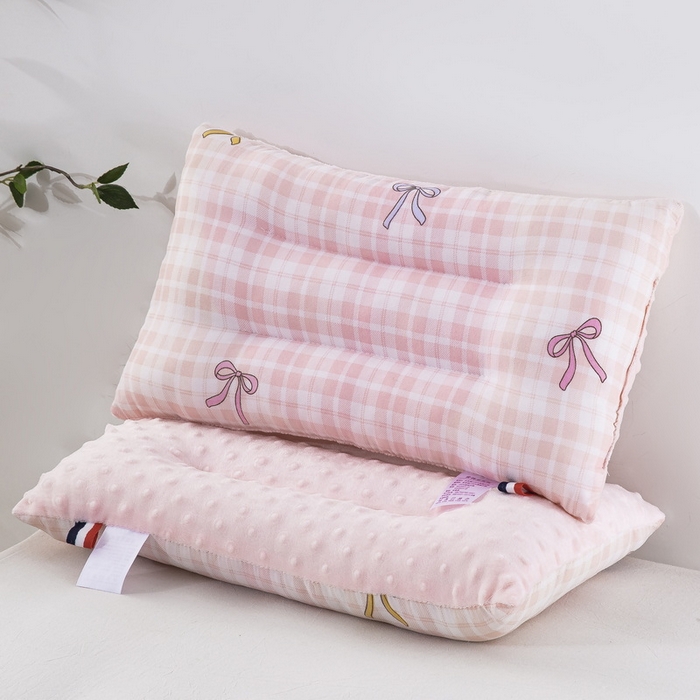 91家纺网 家纺一手货源 找家纺 （总）云眠枕芯 2025新款水洗棉儿童豆豆枕枕头枕芯