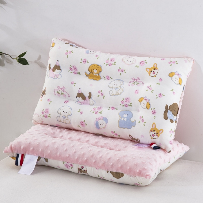 91家纺网 家纺一手货源 找家纺 （总）云眠枕芯 2025新款水洗棉儿童豆豆枕枕头枕芯