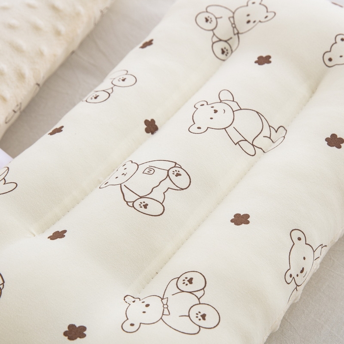 91家纺网 家纺一手货源 找家纺 （总）云眠枕芯 2025新款水洗棉儿童豆豆枕枕头枕芯