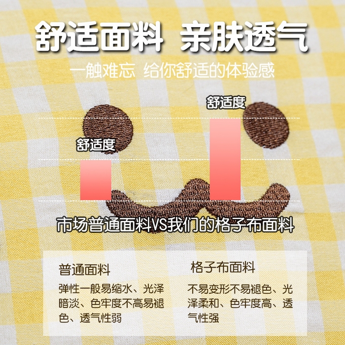91家纺网 家纺一手货源 找家纺 仟亿莱 2025新款方巾喵格子拥抱式腰靠 组合图仅供展示不可下单