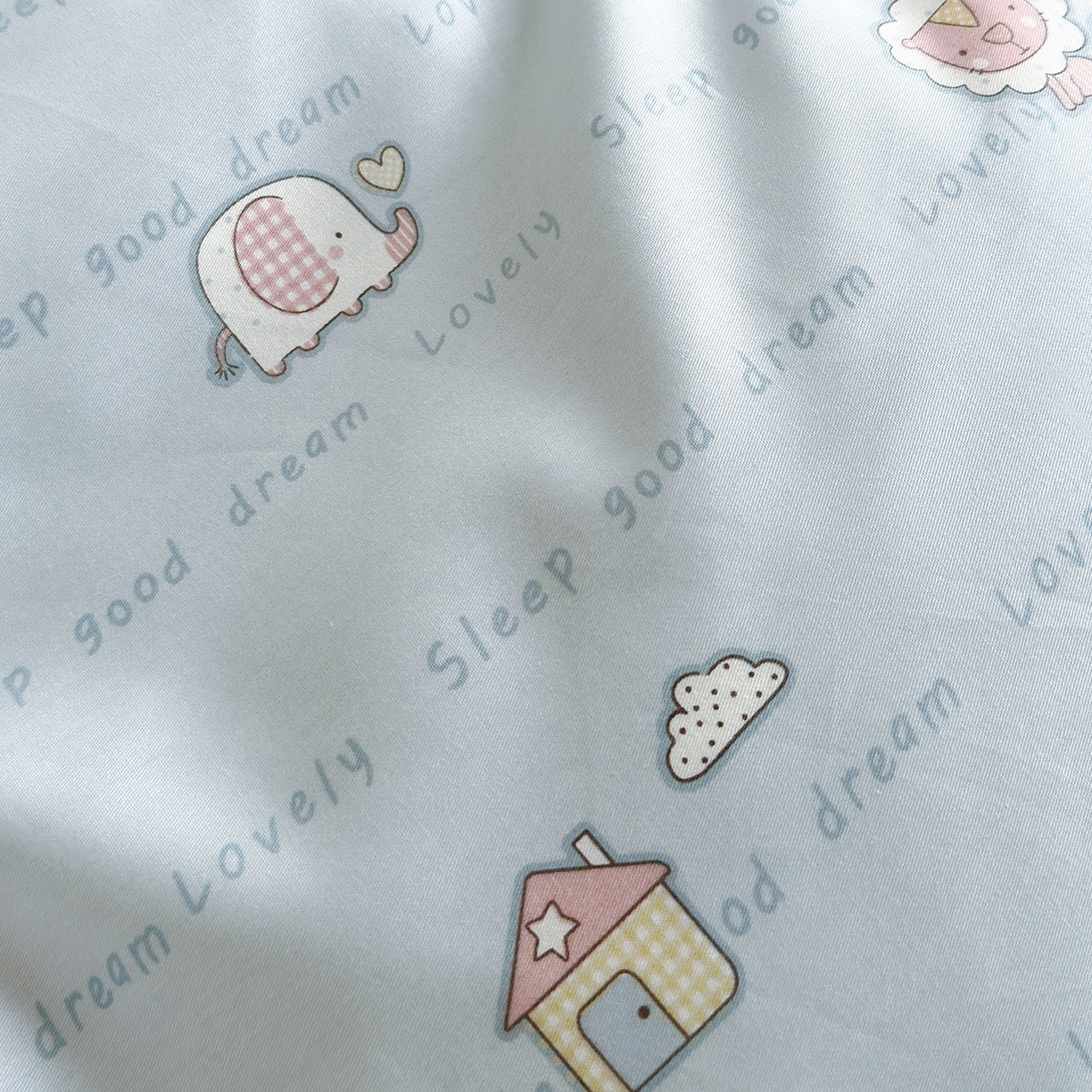 91家纺网 家纺一手货源 找家纺 怡家居 2025秋冬新款毛球花边棉加绒四件套 童趣