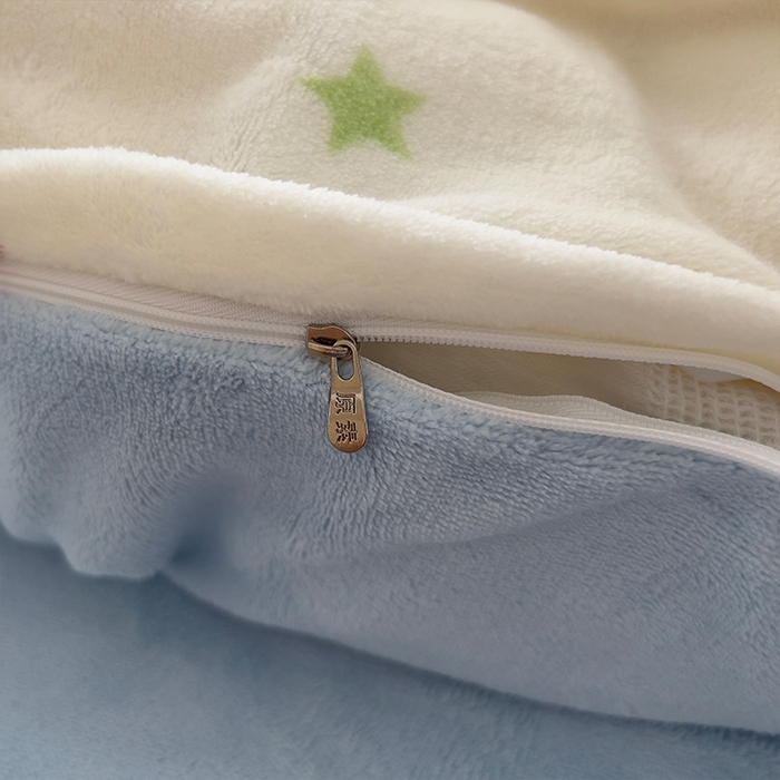 91家纺网 家纺一手货源 找家纺 原素 2025秋冬加厚牛奶绒毛巾绣四件套 萌狗奶团-绒毛巾绣