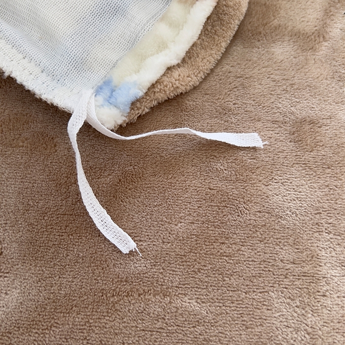 91家纺网 家纺一手货源 找家纺 原素 2025秋冬加厚牛奶绒毛巾绣四件套 格纹沙发喵-绒毛巾绣