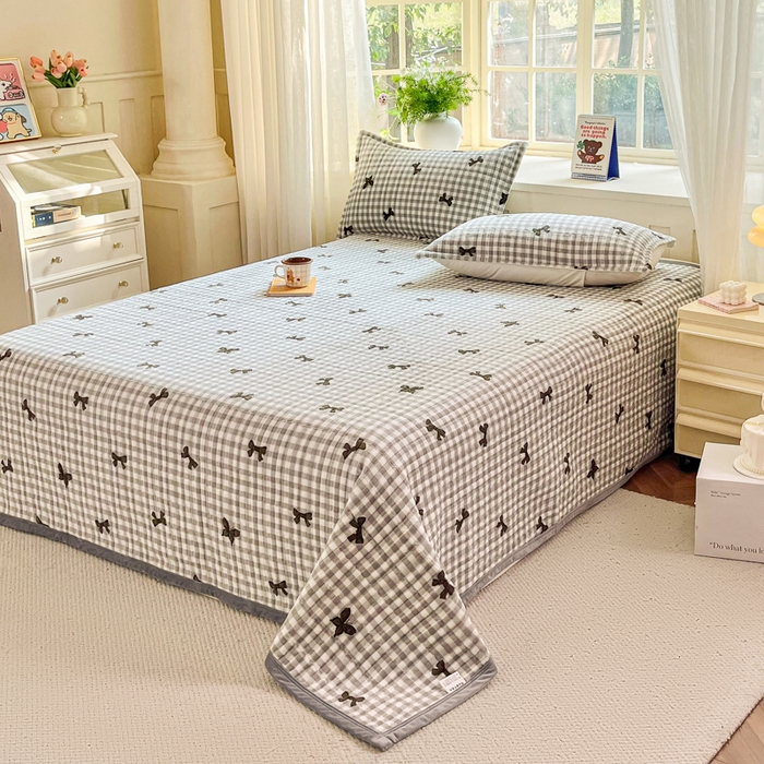 91家纺网 家纺一手货源 找家纺 尚美家纺 2025冬季新品豆豆绒高克重床盖被套四件套 蝴蝶飞舞