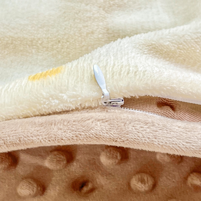 91家纺网 家纺一手货源 找家纺 尚美家纺 2025冬季新品豆豆绒高克重床盖被套四件套 可爱熊