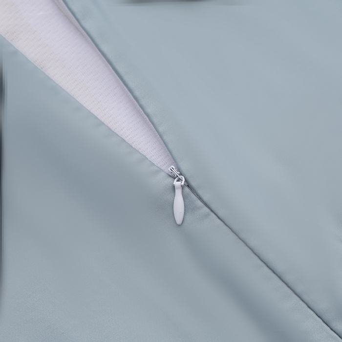 91家纺网 家纺一手货源 找家纺 凯森家纺 兰精天丝乳胶枕套记忆枕枕芯套一对30x50cm儿童35x55cm夏季冰丝蚕丝40x60记忆枕专用 100%莱赛尔天丝-智能蓝