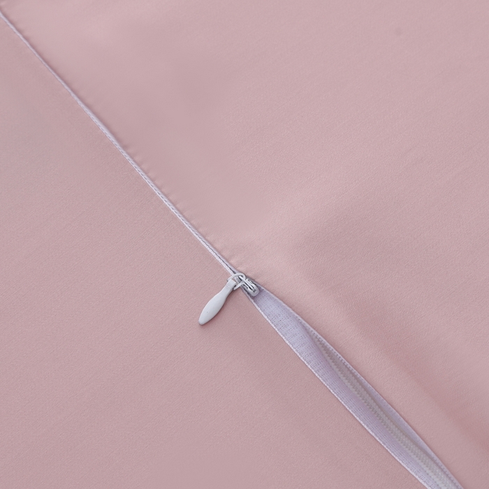 91家纺网 家纺一手货源 找家纺 凯森家纺 兰精天丝乳胶枕套记忆枕枕芯套一对30x50cm儿童35x55cm夏季冰丝蚕丝40x60记忆枕专用 100%莱赛尔天丝-烟熏粉