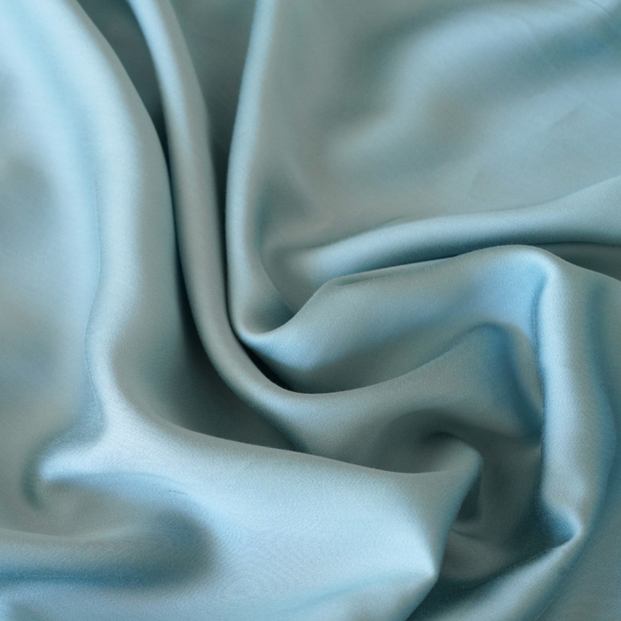 91家纺网 家纺一手货源 找家纺 凯森家纺 兰精天丝枕套一对100%莱赛尔枕头套凉感天丝枕芯套夏季冰丝整套48x74cm丝滑裸睡 100%莱赛尔天丝-智能蓝