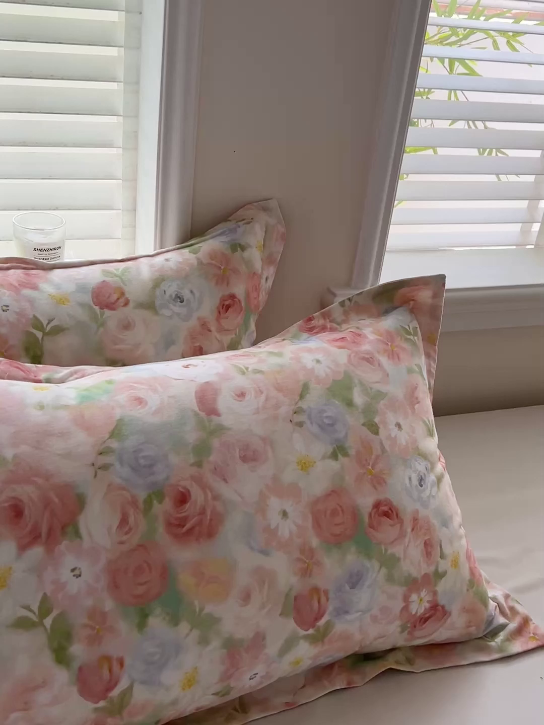 91家纺网 家纺一手货源 找家纺 依庭 2025新款高克重全棉纯棉磨毛印花单枕套 甜梦茶语