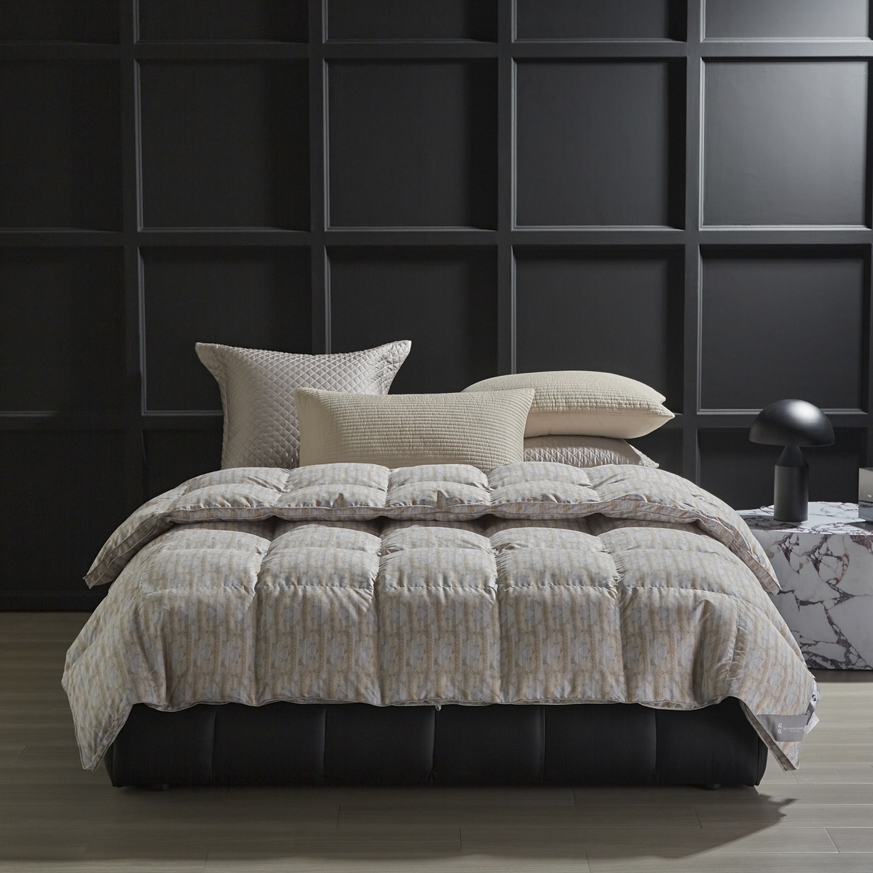 91家纺网 家纺一手货源 找家纺 暖羽屋羽绒馆 2025新款95白鸭绒印花羽绒被子 羽绒被芯 鸭绒被子 双人两米春秋被冬被 幻城