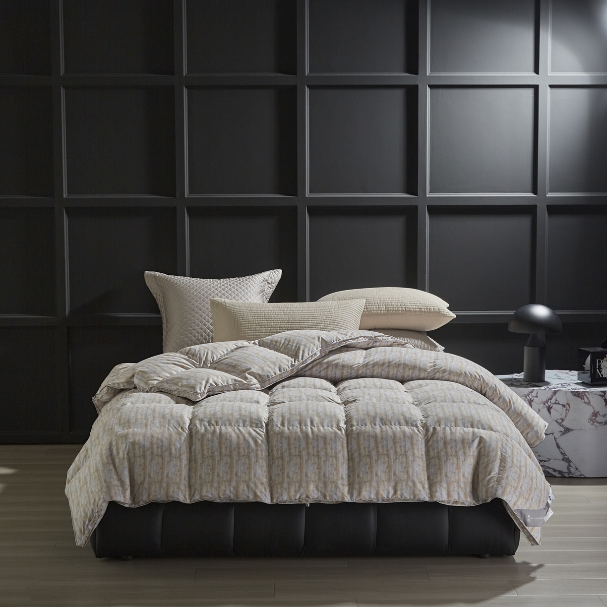 91家纺网 家纺一手货源 找家纺 暖羽屋羽绒馆 2025新款95白鸭绒印花羽绒被子 羽绒被芯 鸭绒被子 双人两米春秋被冬被 幻城