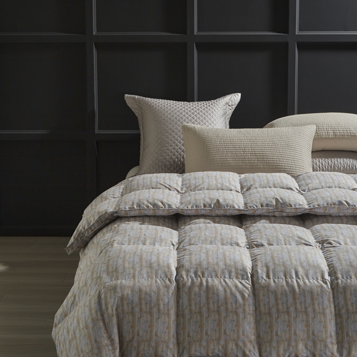 91家纺网 家纺一手货源 找家纺 暖羽屋羽绒馆 2025新款95白鸭绒印花羽绒被子 羽绒被芯 鸭绒被子 双人两米春秋被冬被 幻城