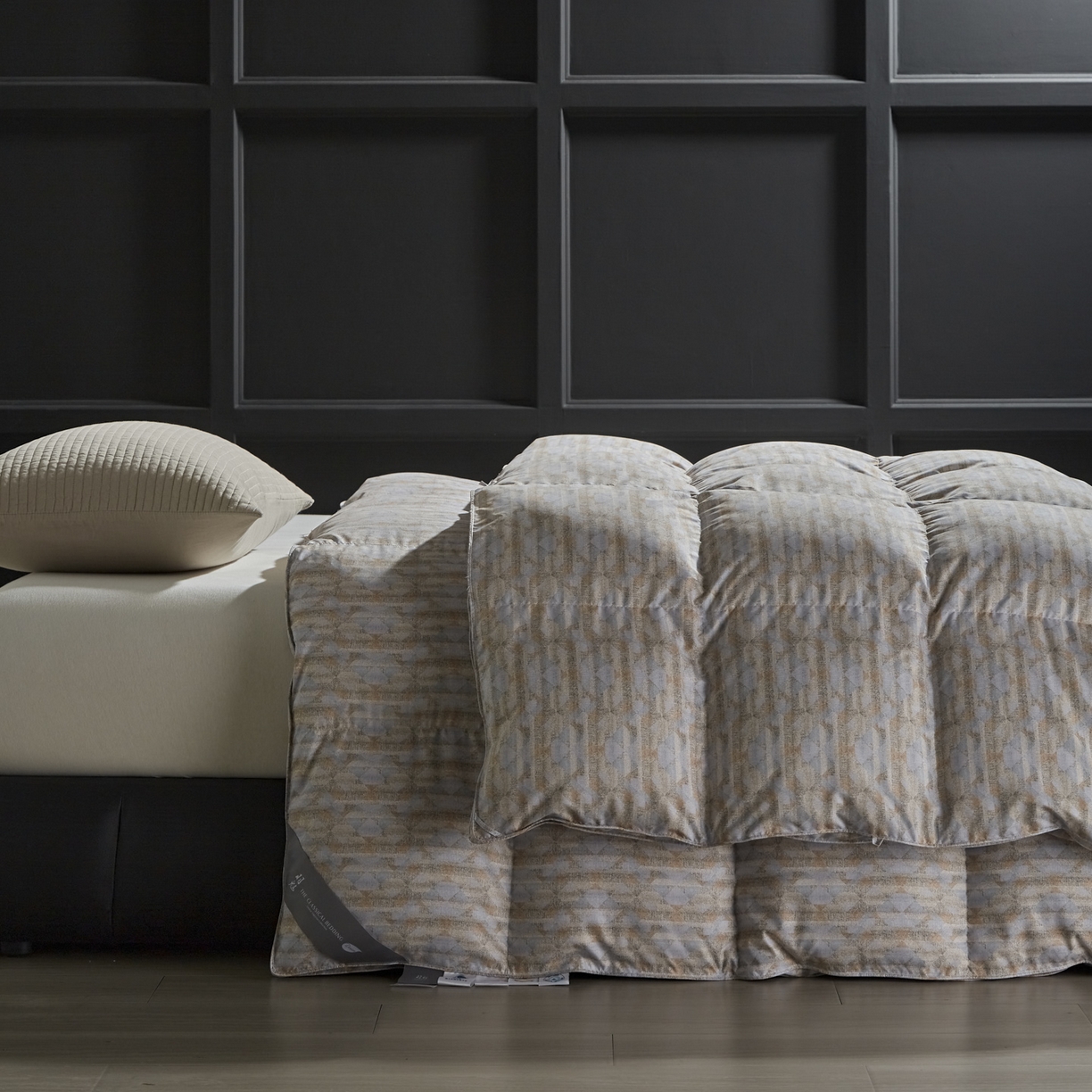 91家纺网 家纺一手货源 找家纺 暖羽屋羽绒馆 2025新款95白鸭绒印花羽绒被子 羽绒被芯 鸭绒被子 双人两米春秋被冬被 幻城