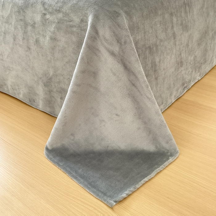 91家纺网 家纺一手货源 找家纺 瑞钰 2025新款A类加厚牛奶绒印花四件套 蝴蝶点点心