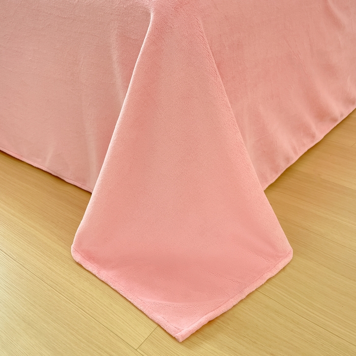 91家纺网 家纺一手货源 找家纺 瑞钰 2025新款A类加厚牛奶绒印花四件套 花在云端