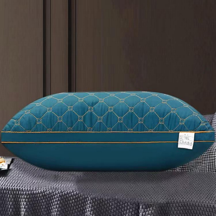 91家纺网 家纺一手货源 找家纺 （总）云眠枕芯 2025新款五角刺绣酒店枕枕头枕芯