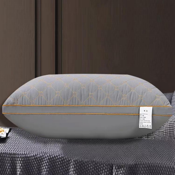 91家纺网 家纺一手货源 找家纺 （总）云眠枕芯 2025新款五角刺绣酒店枕枕头枕芯