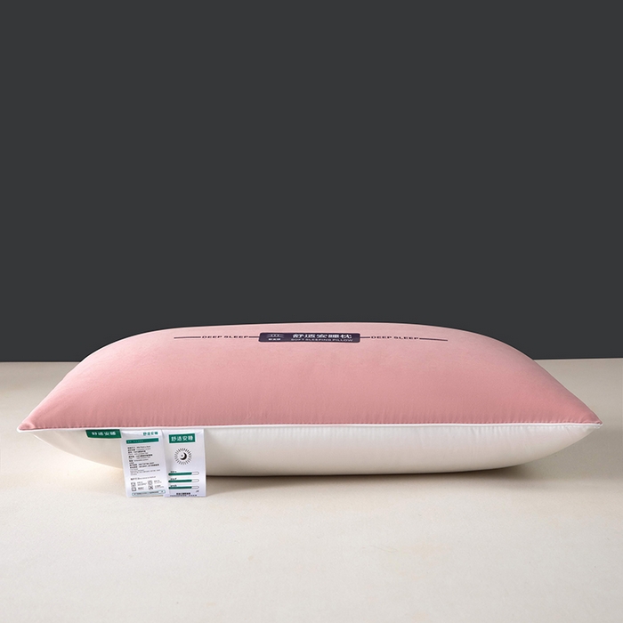 91家纺网 家纺一手货源 找家纺 枕之坊 2025新款特价舒适安睡枕枕头枕芯 中枕单只-粉色