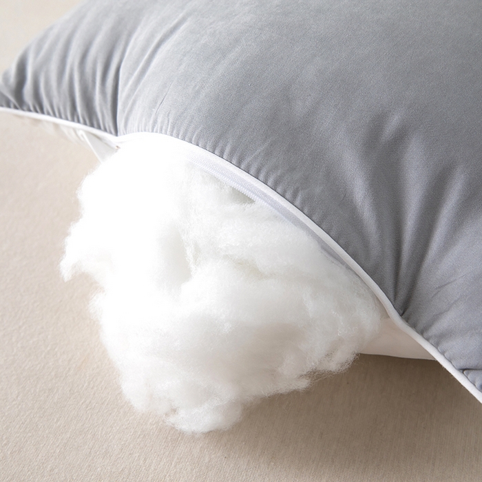 91家纺网 家纺一手货源 找家纺 枕之坊 2025新款特价舒适安睡枕枕头枕芯 高枕一对装-灰色
