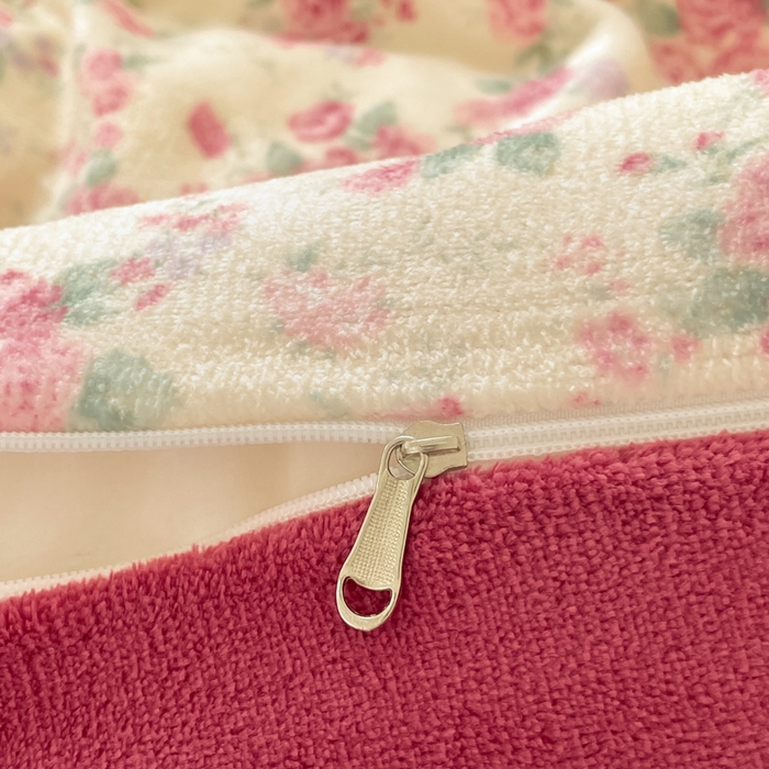 91家纺网 家纺一手货源 找家纺 瑞钰 2025新款A类加厚牛奶绒印花四件套 疏影