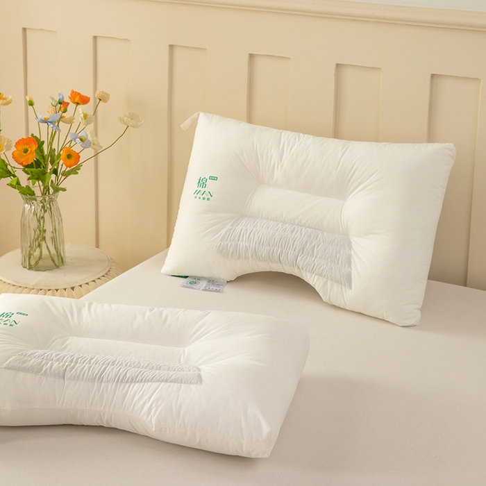 91家纺网 家纺一手货源 找家纺 （总）枕之坊 2025新款全棉草本荞麦枕枕头枕芯
