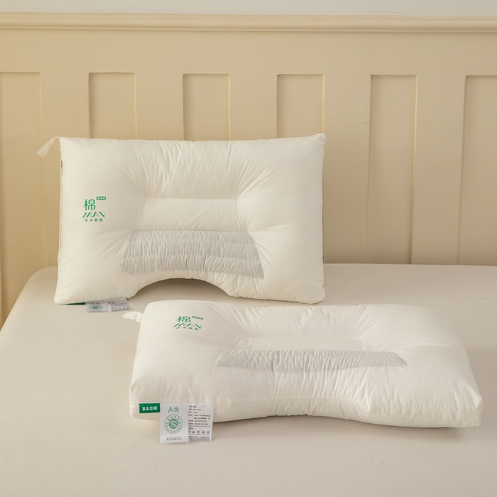 91家纺网 家纺一手货源 找家纺 （总）枕之坊 2025新款全棉草本荞麦枕枕头枕芯