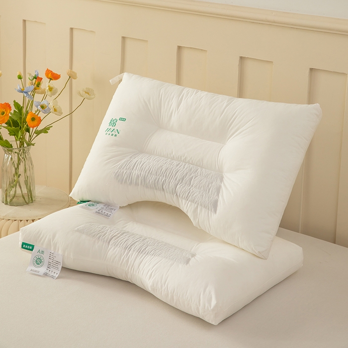 91家纺网 家纺一手货源 找家纺 （总）枕之坊 2025新款全棉草本荞麦枕枕头枕芯