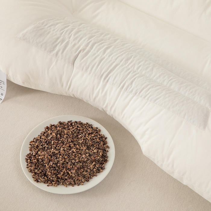 91家纺网 家纺一手货源 找家纺 （总）枕之坊 2025新款全棉草本荞麦枕枕头枕芯