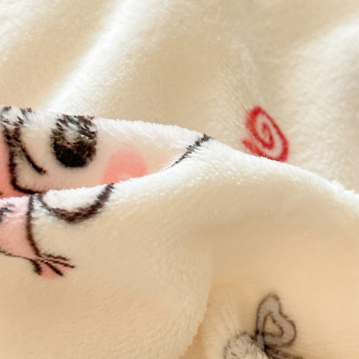 91家纺网 家纺一手货源 找家纺 瑞钰 2025新款A类加厚牛奶绒印花四件套 小小新