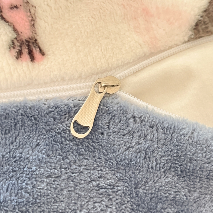 91家纺网 家纺一手货源 找家纺 瑞钰 2025新款A类加厚牛奶绒印花四件套 小小新