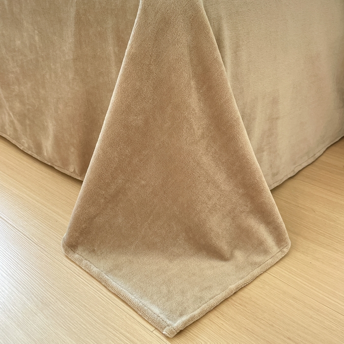 91家纺网 家纺一手货源 找家纺 瑞钰 2025新款A类加厚牛奶绒印花四件套 星空熊仔