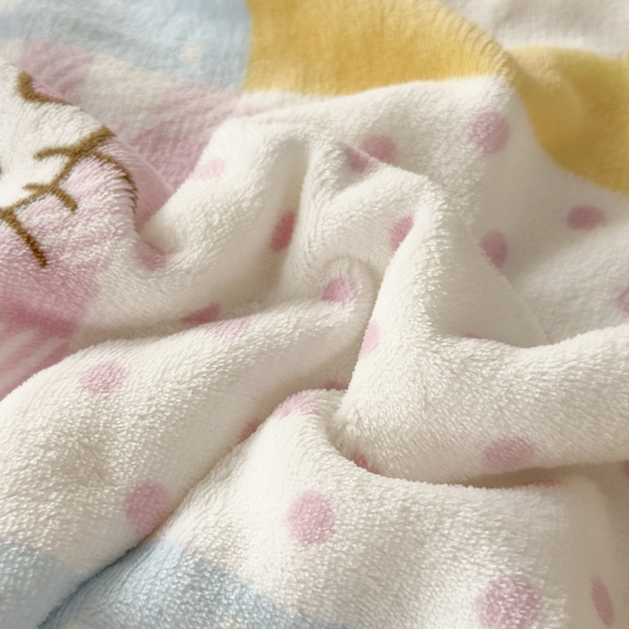91家纺网 家纺一手货源 找家纺 花满路 2025新款亲肤舒适三丽鸥羊羔毛毯 kt伙伴