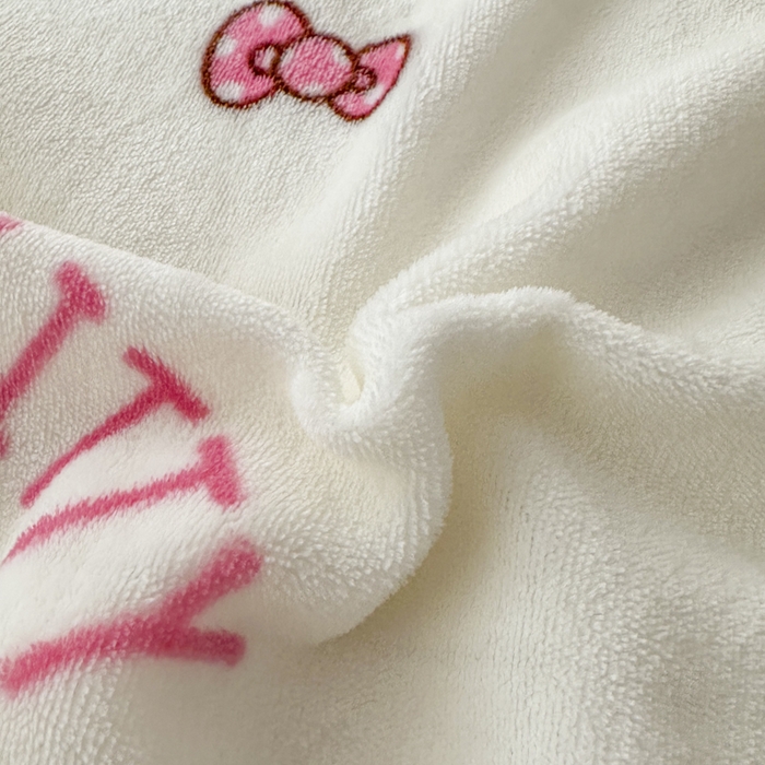 91家纺网 家纺一手货源 找家纺 花满路 2025新款亲肤舒适三丽鸥羊羔毛毯 俏皮kt