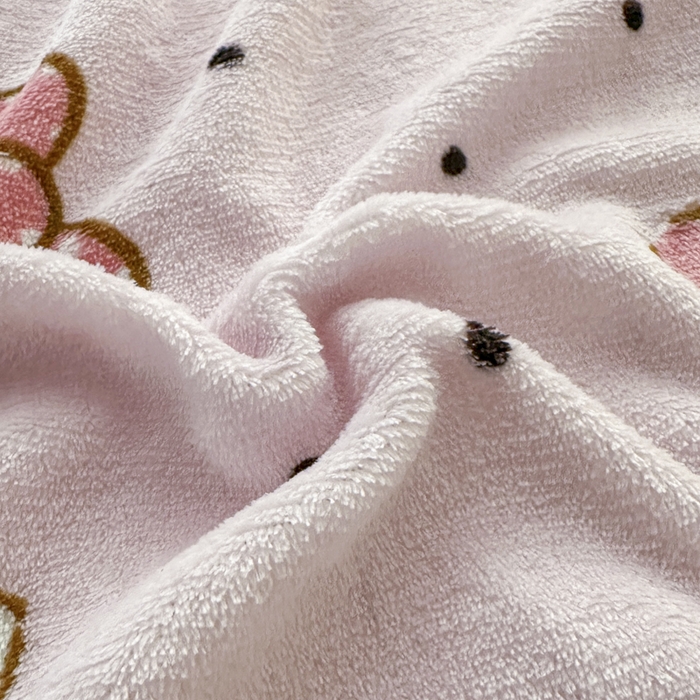 91家纺网 家纺一手货源 找家纺 花满路 2025新款亲肤舒适三丽鸥羊羔毛毯 乖巧kt