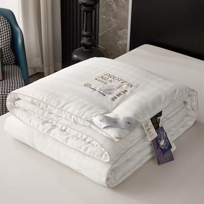 91家纺网 家纺一手货源 找家纺 （总）喜糯糯 2025新款长绒棉提花被子被芯