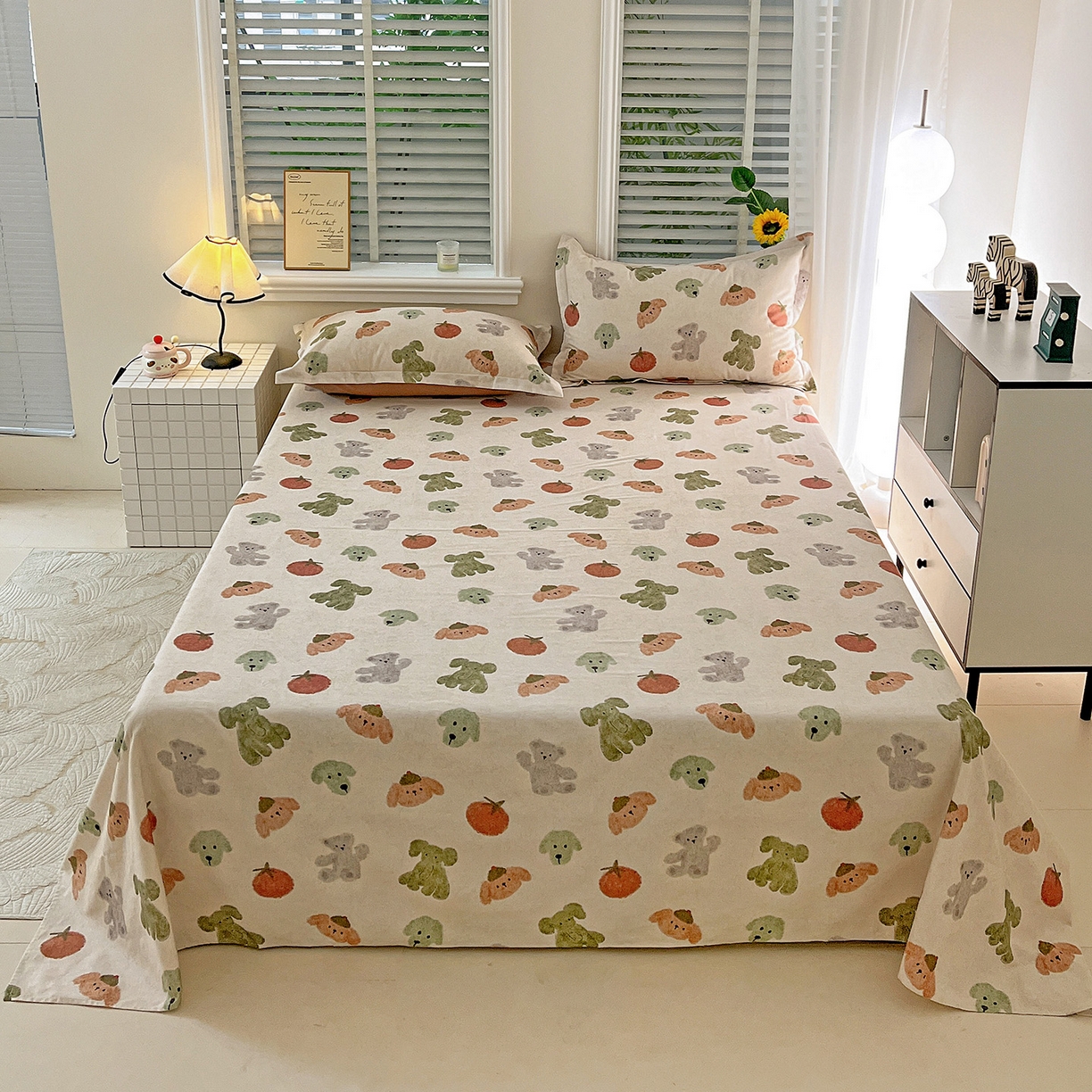 91家纺网 家纺一手货源 找家纺 （总）依庭2025新款12868全棉纯棉单床笠单品床笠床笠单件