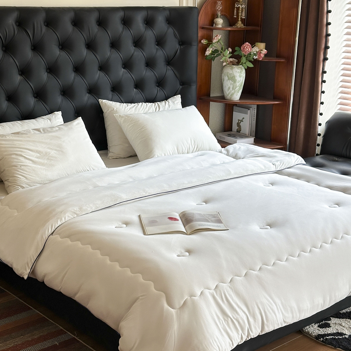 91家纺网 家纺一手货源 找家纺 （总）色鬼布艺高端家居主号 2025新款星球深睡控温被被子被芯