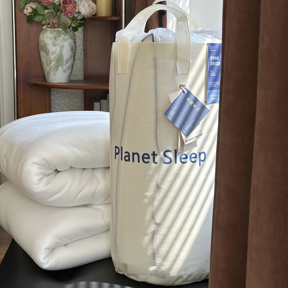 91家纺网 家纺一手货源 找家纺 （总）色鬼布艺 2025新款轻奢獭兔毛绒四件套美拉德风法式四件套牛奶绒四件套