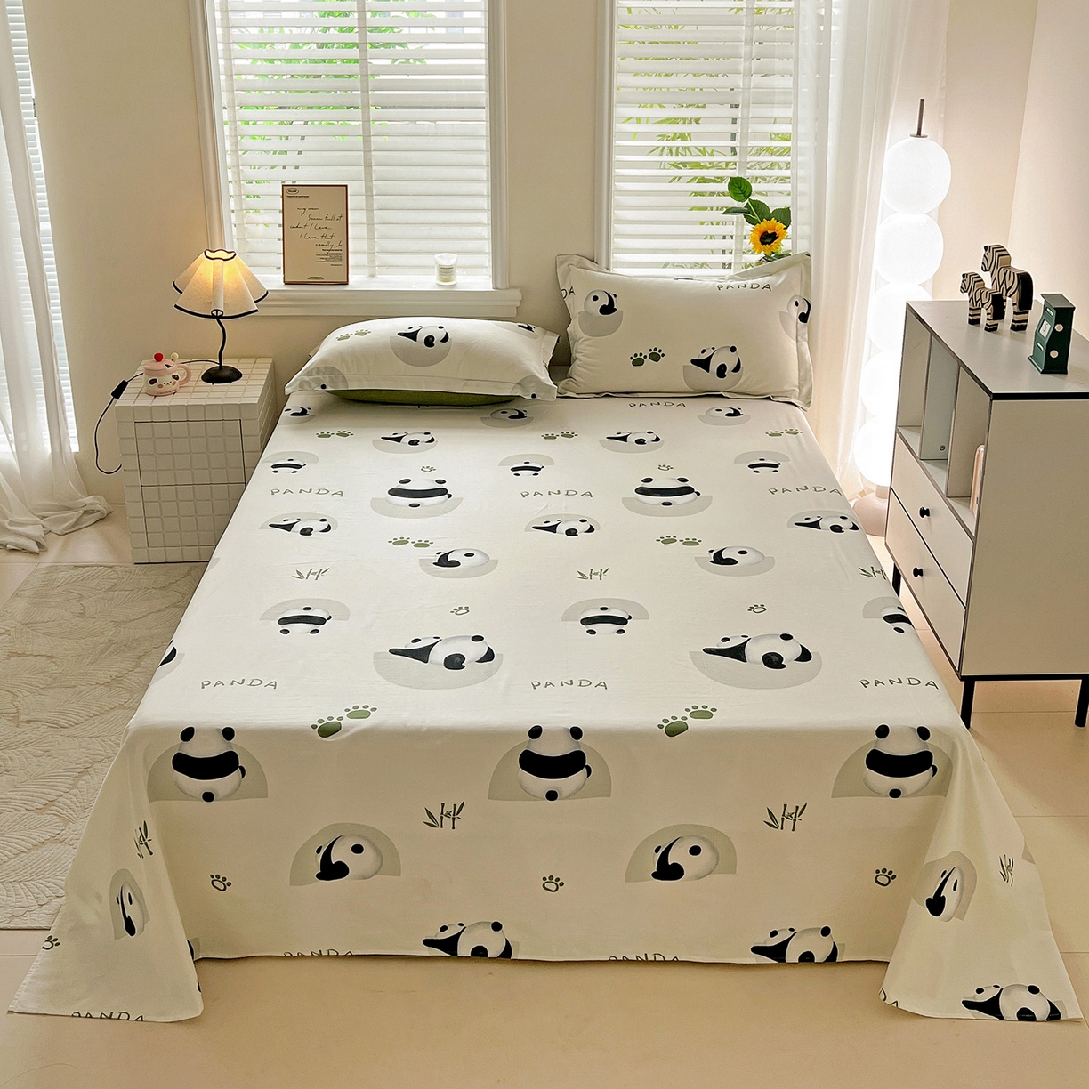 91家纺网 家纺一手货源 找家纺 （总）依庭 2025新款高克重全棉纯棉磨毛印花单床单