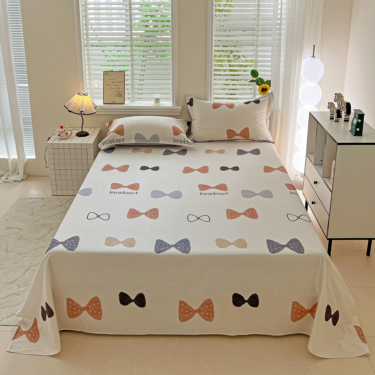 91家纺网 家纺一手货源 找家纺 （总）依庭 2025新款高克重全棉纯棉磨毛印花单床单