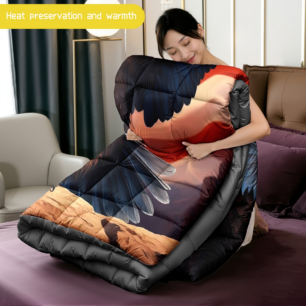 91家纺网 家纺一手货源 找家纺 （总）合纵跨境工厂 一件定制pod模式jit跨境90G磨毛被子芯单品套件一件代发temu希音集采shein亚马逊24h发