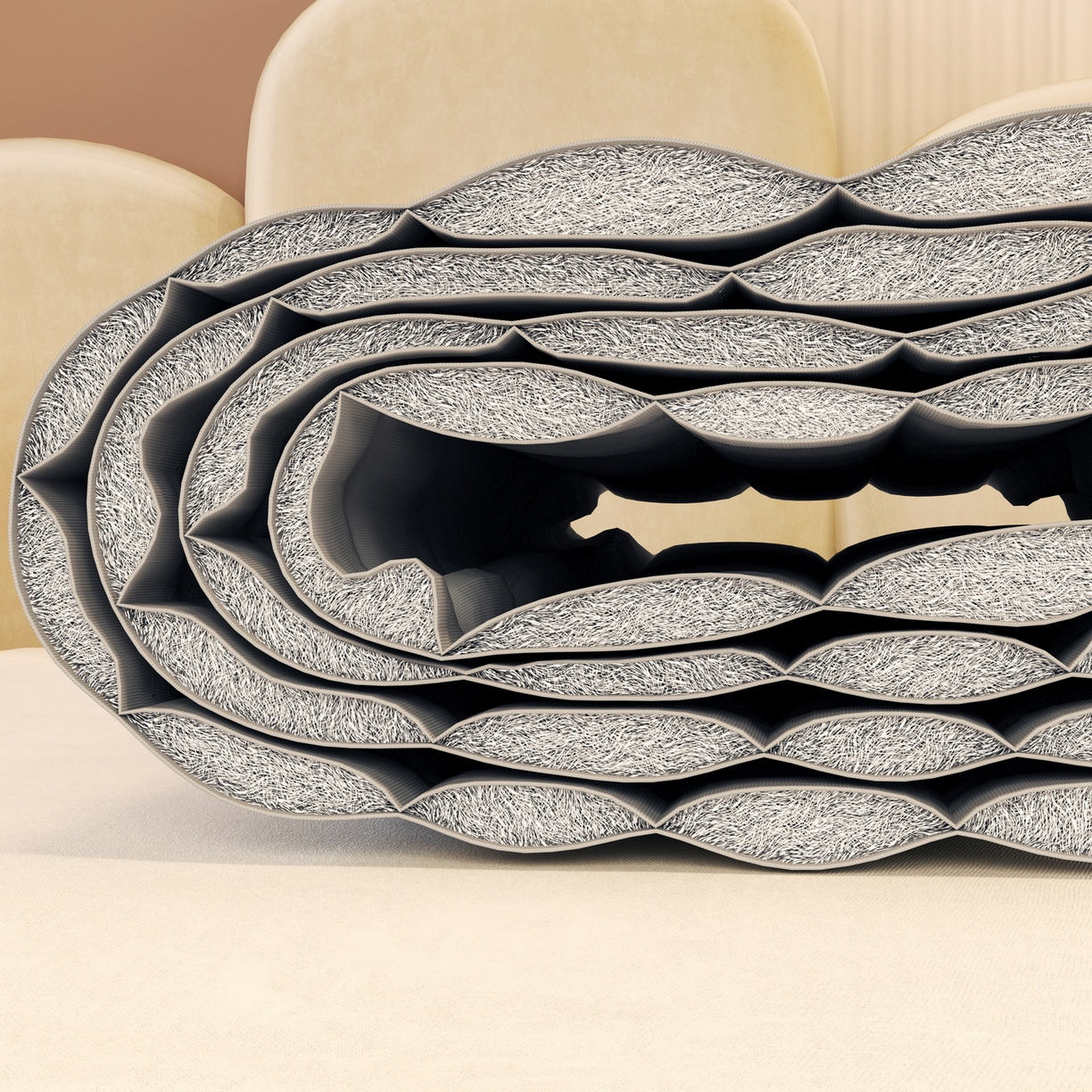 91家纺网 家纺一手货源 找家纺 艾晶美家纺有限公司 2025新款坐床加棉卡通保暖蚊帐 拉布布