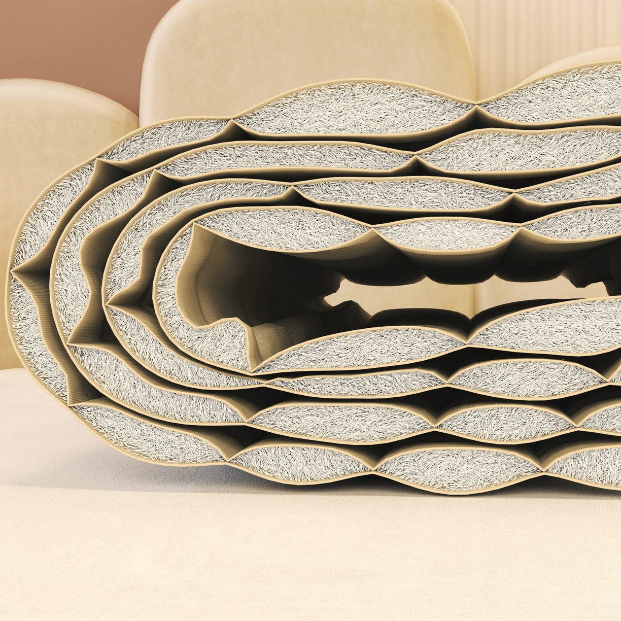 91家纺网 家纺一手货源 找家纺 艾晶美家纺有限公司 2025新款坐床加棉卡通保暖蚊帐 顽皮熊