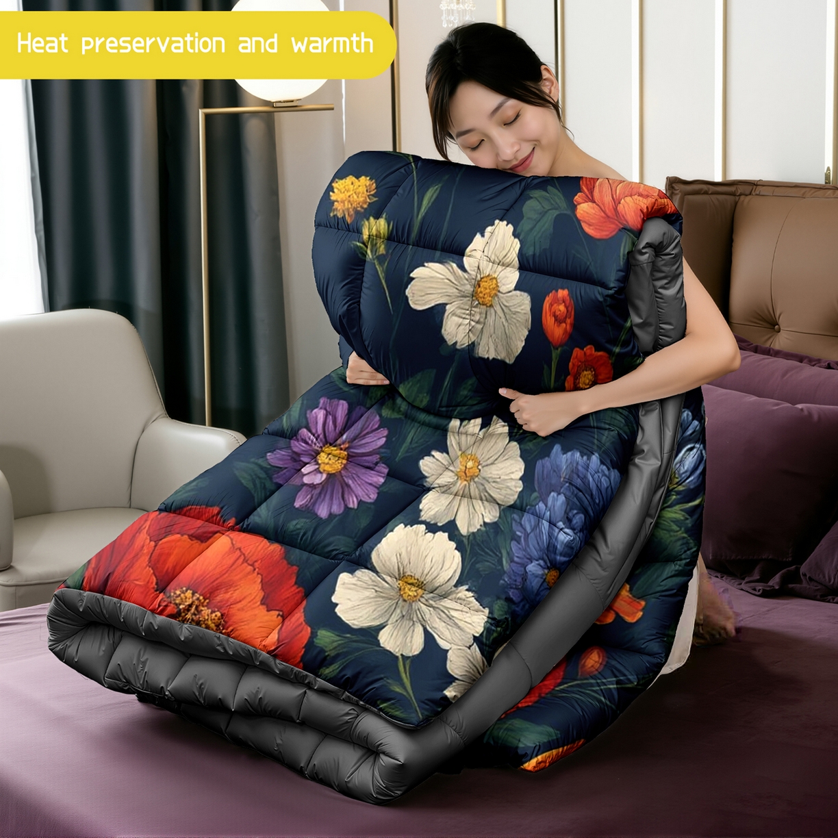 91家纺网 家纺一手货源 找家纺 合纵跨境工厂 一件定制pod模式jit跨境90G磨毛被子芯单品套件一件代发temu希音集采shein亚马逊24h发 0159184040