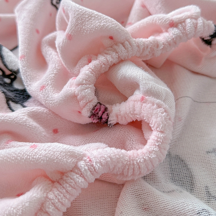 91家纺网 家纺一手货源 找家纺 （总）爱丽丝 2025新款正版授权三丽鸥牛奶绒单品床笠枕套