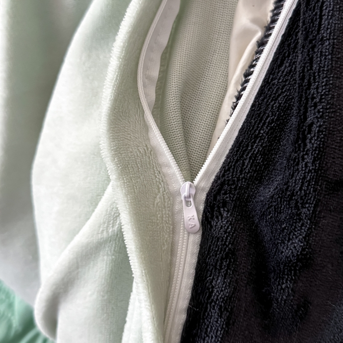 91家纺网 家纺一手货源 找家纺 KA家纺 2025冬季高克重绣花雕花牛奶绒四件套 相约蓝