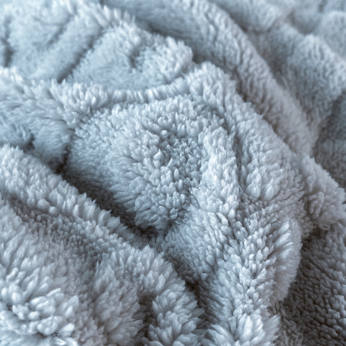 91家纺网 家纺一手货源 找家纺 米瑞娜 2025秋冬新款塔芙绒床笠三件套跨境单床笠外贸单品现货尺寸齐全 欧式床笠-蓝灰